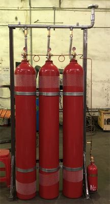 Kalite  IG541 Inert Gas Fire Suppression System Without Residue 20MPa 30MPa fabrika