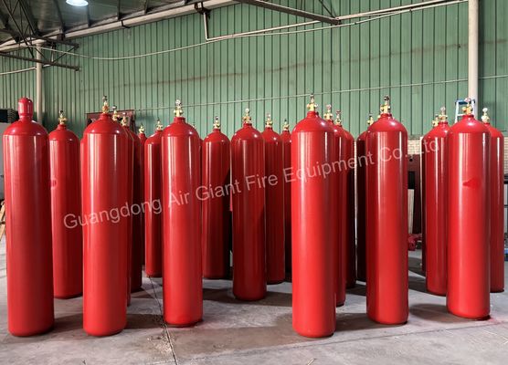 Kalite  150-300 Bar Inert Gas Fire Suppression System Cylinder Manufacturer fabrika