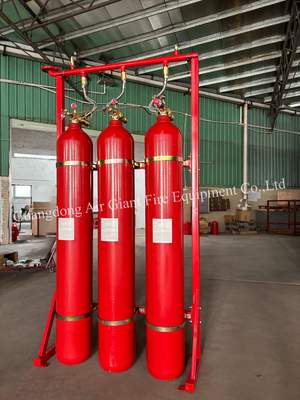 Kalite  IG55 Argonite Fire Suppression System With 20MPa/30MPa Pressure fabrika