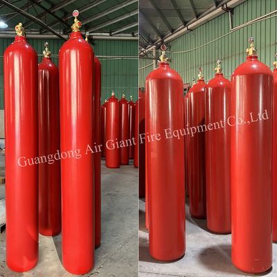Kalite  Argonite IG55 Clean Agent Suppression System Cylinder For Industrial fabrika