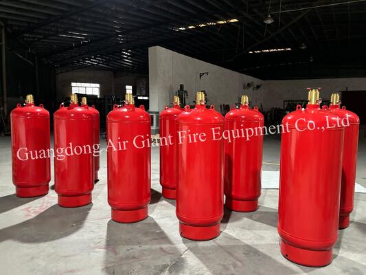 Kalite  Automatic HFC227ea Fire Suppression System Cylinder Without Pollution For Data Center fabrika