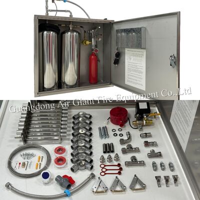 Kalite  Kitchen Fire Suppression System Dedicated Induction Kit fabrika