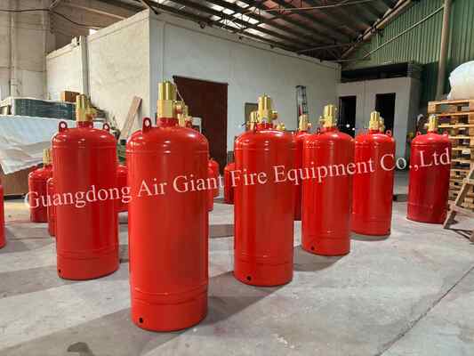 Kalite  FM200 Fire Suppression System Cylinder Without Residue For Library fabrika