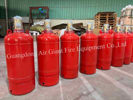 Kalite  Enclosed Flooding Novec 1230 Fire Suppression System Cylinder with 4.2MPa Storage Pressure and Residue-Free Design for Anechoic Chambers fabrika