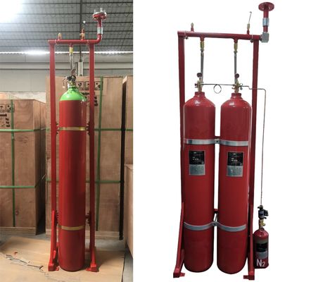 İnert Gaz IG55 Argonit Yangın Söndürme Sistemi DC24V 1.6A