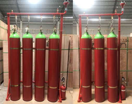 Azot IG100 İnert Gaz Söndürme Yangından Korunma Sistemi 80Ltr