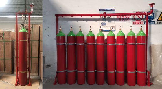 IG100 Nitrojen İnert Gaz Sistemi Yangın Söndürücü 1770mm