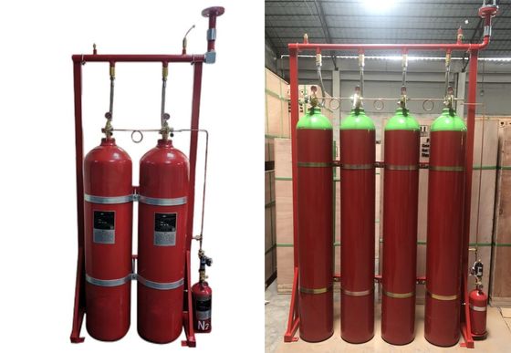 IG 100 Nitrojen İnert Gazlı Yangın Söndürme Sistemi DC24V 1.6A
