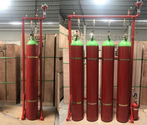 Inergen IG541 İnert Gazlı Yangın Söndürme Sistemi 22.37kg 33.56kg