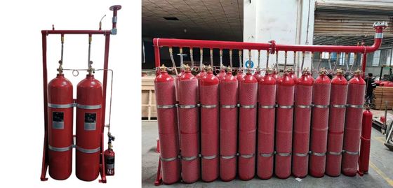 CAL CMA İnert Gazlı Yangın Söndürme Sistemi IG 541 Silindir 80L