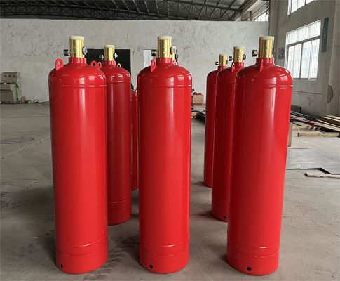 Yangın Söndürme Sistemi Novec 1230 Silindir Gazı 4.2MPa Depolama Odasında