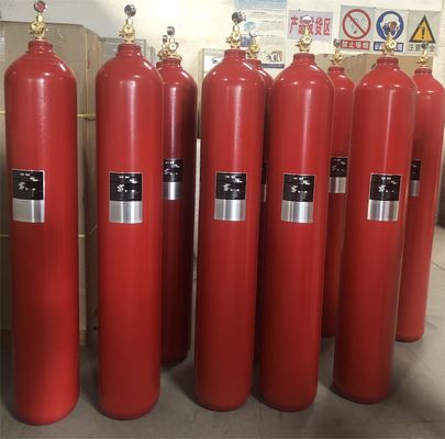 %100 Basınçlı Azot Argonit Gaz Tüpleri Yangın Söndürme Sistemi