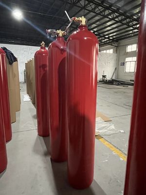 Akü Odasında Co2 Söndürme Sistemi 70Ltr Co2 Gaz Tüpü