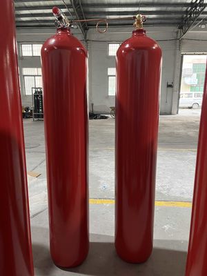 12.4MPa Co2 Sistemi Yangınla Mücadele CO2 Silindirleri 70Ltr Kütüphanede
