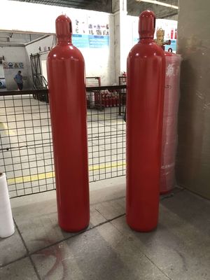 Kapalı Taşma Co2 Bastırma Sistemi CO2 Silindirleri 1448mm