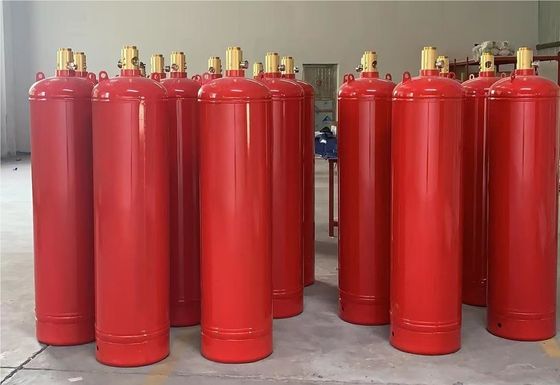 Aşındırıcı Olmayan Yangın Söndürme Maddeleri FM 200 Yankısız Odada Silindir