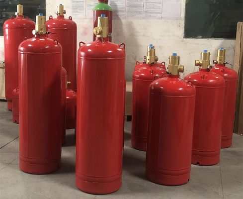 Bilgisayar Odası Yangın Söndürme FM 200 Silindirler 147L 150L 180L