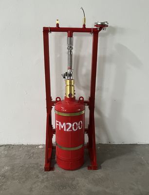 Güvenli FM200 yangın söndürme sistemi 180L Kritik ekipman ve malzemeleri korumak için