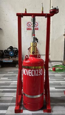 İzole edilmiş Novec 1230 Telekomünikasyon odası için kirliliksiz yangın söndürme sistemi