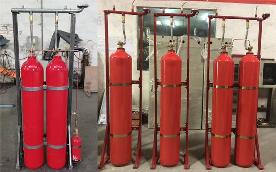CO2 Yangın Söndürme Sistemi 70Ltr Sabit Co2 Söndürme Sistemi 42kg