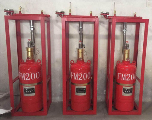 Bilgisayar Odası İçin Kirlilik Olmadan İzoleli Fm200 Yangın Söndürme Sistemi