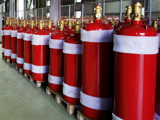 Çevre dostu HFC227ea Yangın söndürücü sistemi UPS odasında kalıntısız