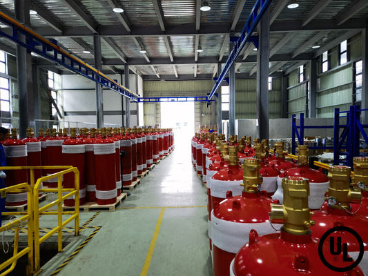 4.2Mpa HFC227ea Müze için kirliliksiz yangın söndürme sistemi