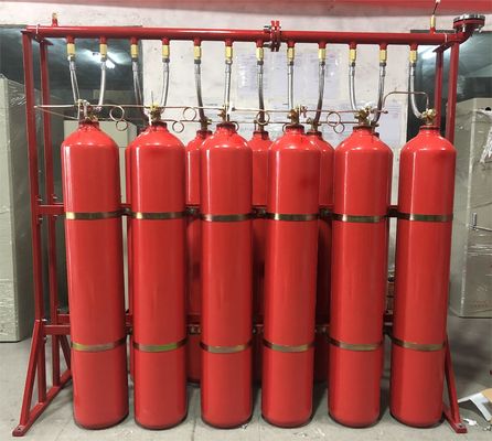 Kapalı Taşma Boru Şebekesi Sabit CO2 Yangın Söndürme Sistemi