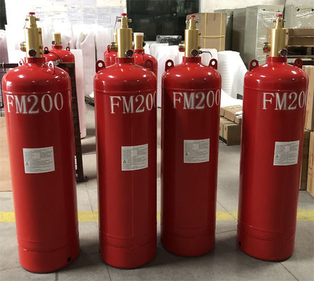 Sunucu Odasında 100L 106L 120L İzoleli FM200 Silindir Yangın Söndürücü