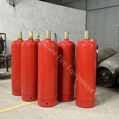 Müze için kirliliksiz otomatik PERFLUORO yangın söndürme sistemi için Cafss silindirleri