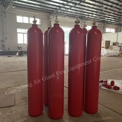 Argon IG541 Inert gaz yangın söndürme sistemi Elektrikli Otomatik Başlatma Modu -10°C 50°C