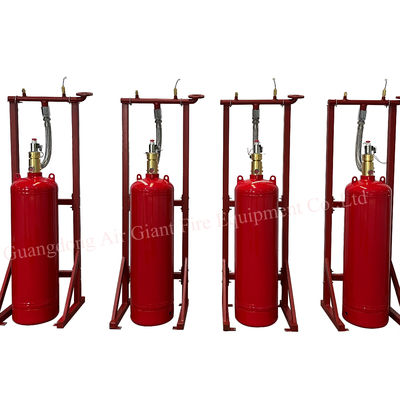 Kapalı Su Fırtınası HFC227ea Elektrik Odası için Kirlilik Olmayan Yangın Söndürme Sistemi