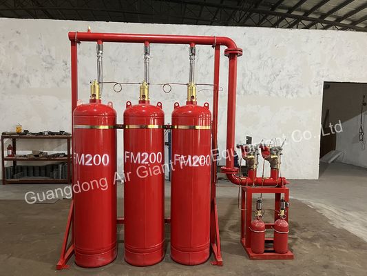 Müze için kalıntısız kapalı sel FM200 yangın söndürme sistemi