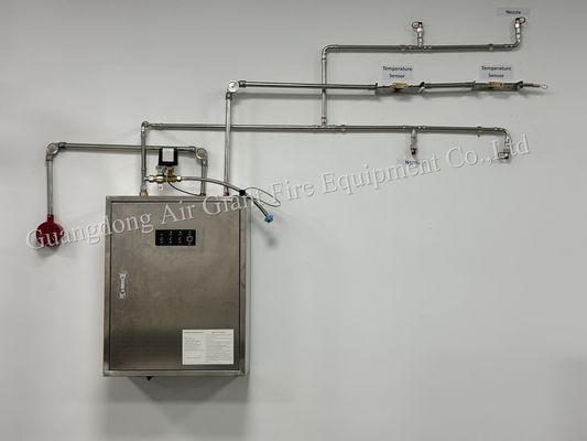 Yüksek verimli elektromanyetik mutfak yangın söndürme sistemi