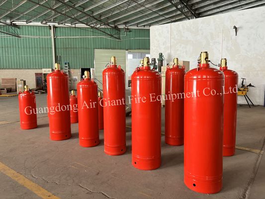 Otomatik FK 5-1-12 Yangın söndürme sistemi Bilgisayar odası için kirliliksiz silindir