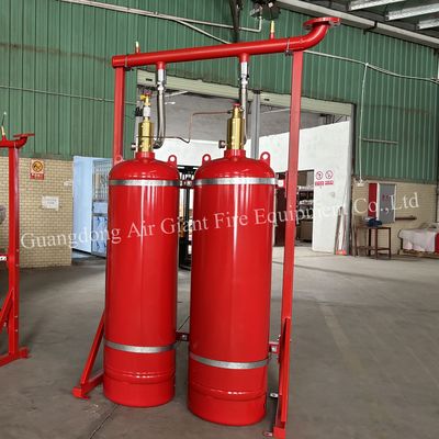 Depolama odası için kirliliksiz kapalı su basması HFC227ea yangın söndürme sistemi