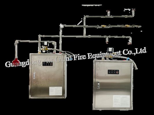 Yemek yağı yangınları için mutfak yangın söndürme sistemi 12L