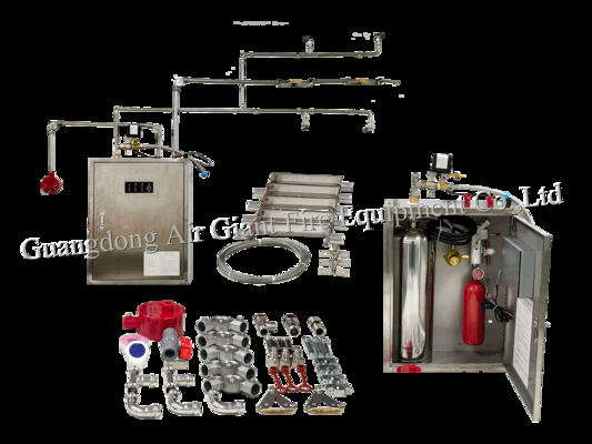 TEK SİLİNDİRLİ OTOMATİK MUTFAK YANGIN SÖNDÜRME SİSTEMİ